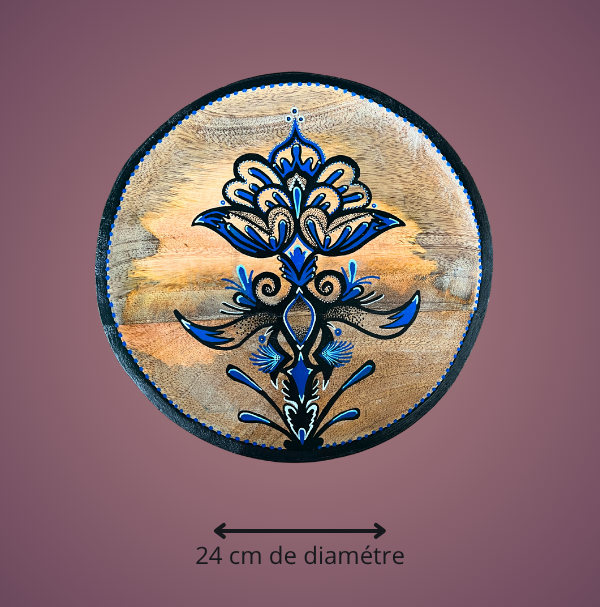 fleur bleu