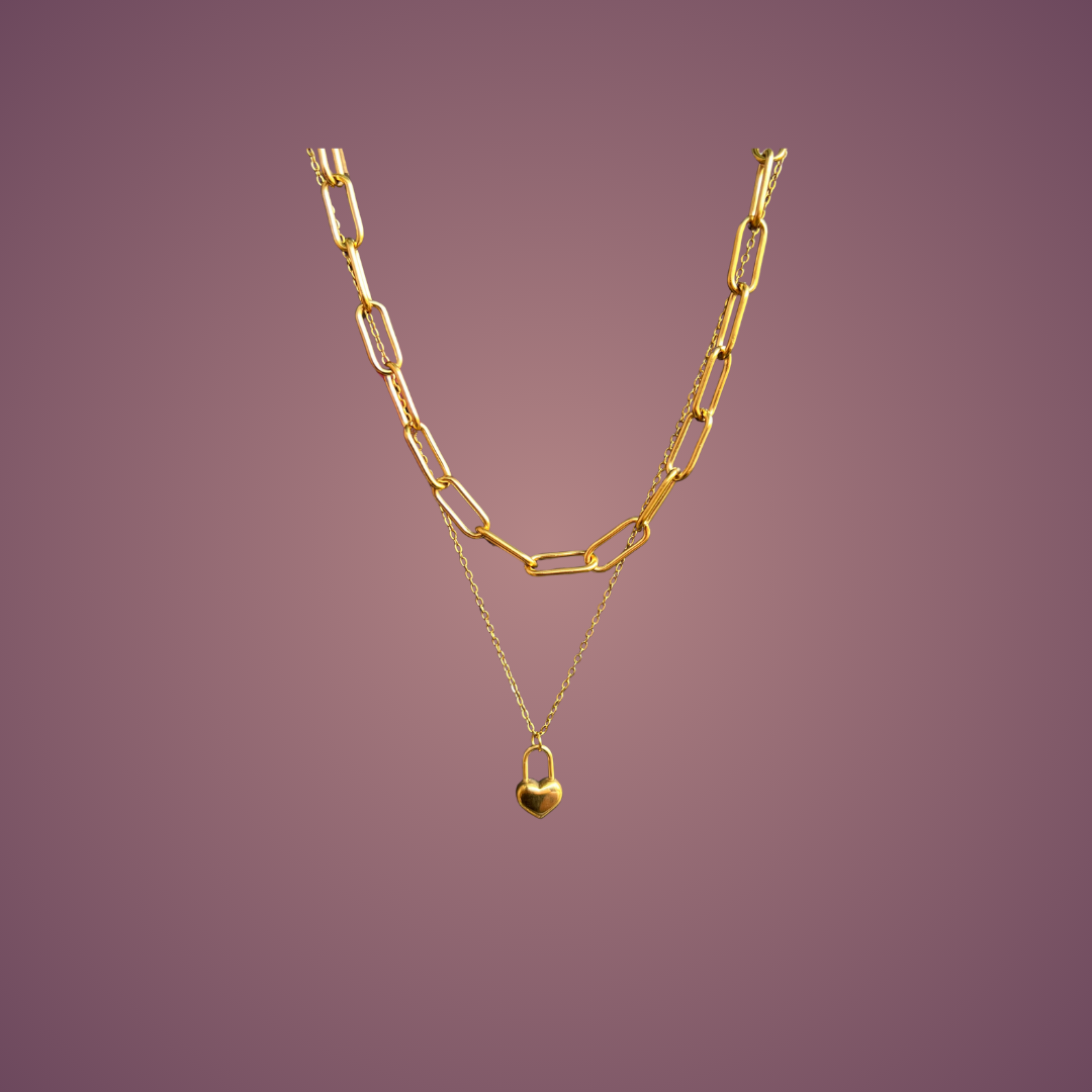 Collier double rangs "sweety"